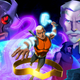 Promotional poster for the fourth arc of Young Justice, featuring Aquaman and other Atlantean characters.